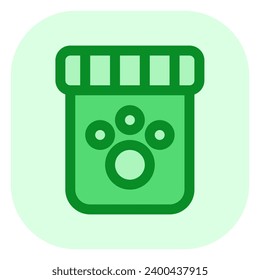 Editable pet medicine vector icon. Veterinary, animal, pet care, pet shop. Part of a big icon set family. Perfect for web and app interfaces, presentations, infographics, etc