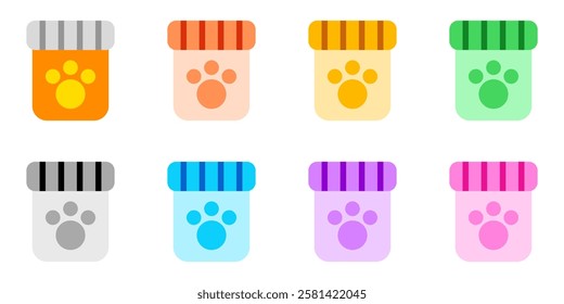 Editable pet medicine vector icon. Veterinary, animal, pet care, pet shop. Part of a big icon set family. Perfect for web and app interfaces, presentations, infographics, etc