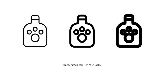 Editable pet shampoo vector icon. Veterinary, animal, pet care, pet shop. Part of a big icon set family. Perfect for business, web and app interfaces, presentations, infographics, etc