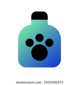 Editable pet shampoo vector icon. Veterinary, animal, pet care, pet shop. Part of a big icon set family. Perfect for business, web and app interfaces, presentations, infographics, etc