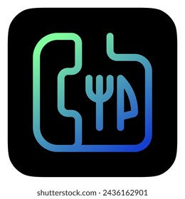 Editable phone order vector icon. Part of a big icon set family. Perfect for web and app interfaces, presentations, infographics, etc