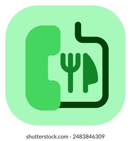 Editable phone order vector icon. Part of a big icon set family. Perfect for web and app interfaces, presentations, infographics, etc