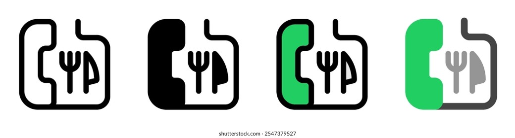 Editable phone order vector icon. Part of a big icon set family. Perfect for web and app interfaces, presentations, infographics, etc