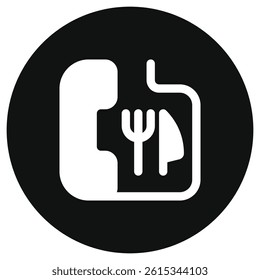 Editable phone order vector icon. Part of a big icon set family. Perfect for web and app interfaces, presentations, infographics, etc