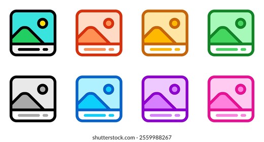 Editable photo printout vector icon. Part of a big icon set family. Perfect for web and app interfaces, presentations, infographics, etc