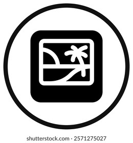 Editable photo vector icon. Part of a big icon set family. Perfect for web and app interfaces, presentations, infographics, etc