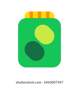 Editable pickle jar vector icon. Part of a big icon set family. Perfect for web and app interfaces, presentations, infographics, etc