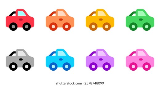 Editable pick-up truck vector icon. Vehicles, transportation, travel. Part of a big icon set family. Perfect for web and app interfaces, presentations, infographics, etc