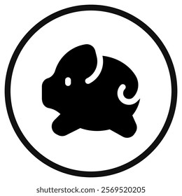 Editable piggy bank vector icon. Part of a big icon set family. Finance, business, investment, accounting. Perfect for web and app interfaces, presentations, infographics, etc