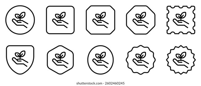 Editable plant a tree, seedling, go green vector icon. Environment, ecology, eco-friendly. Part of a big icon set family. Perfect for web and app interfaces, presentations, infographics, etc