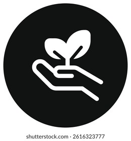 Editable plant a tree, seedling, go green vector icon. Environment, ecology, eco-friendly. Part of a big icon set family. Perfect for web and app interfaces, presentations, infographics, etc