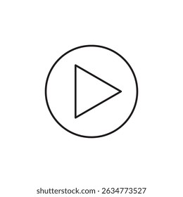 Editable Play music icon design illustrator