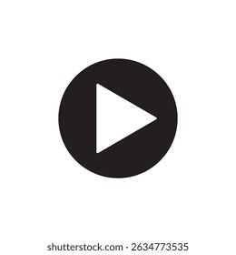 Editable Play music icon design illustrator