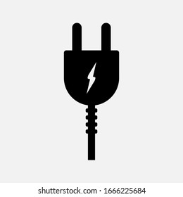 icono de plug-in editable en fondo blanco. vectoriales 10