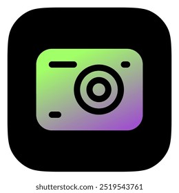 Editable pocket camera vector icon. Part of a big icon set family. Perfect for web and app interfaces, presentations, infographics, etc