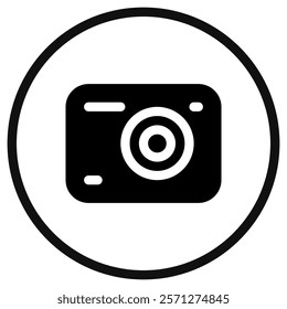 Editable pocket camera vector icon. Part of a big icon set family. Perfect for web and app interfaces, presentations, infographics, etc