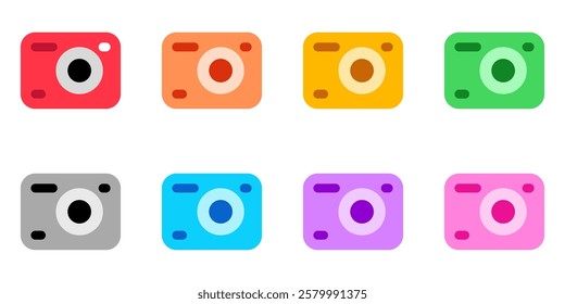 Editable pocket camera vector icon. Part of a big icon set family. Perfect for web and app interfaces, presentations, infographics, etc