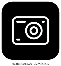 Editable pocket camera vector icon. Part of a big icon set family. Perfect for web and app interfaces, presentations, infographics, etc