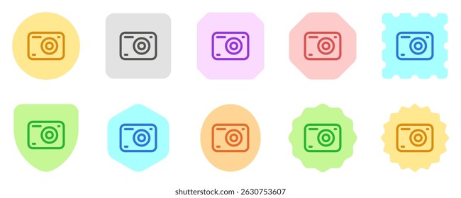 Editable pocket camera vector icon. Part of a big icon set family. Perfect for web and app interfaces, presentations, infographics, etc