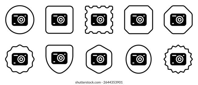 Editable pocket camera vector icon. Part of a big icon set family. Perfect for web and app interfaces, presentations, infographics, etc