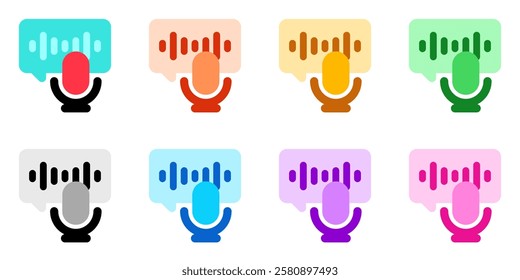 Editable podcast, audio book, chat, broadcast vector icon. Online learning, course, tutorial. Part of a big icon set family. Perfect for web and app interfaces, presentations, infographics, etc