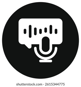 Editable podcast, audio book, chat, broadcast vector icon. Online learning, course, tutorial. Part of a big icon set family. Perfect for web and app interfaces, presentations, infographics, etc