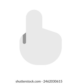Editable pointing hand gesture vector icon. Part of a big icon set family. Perfect for web and app interfaces, presentations, infographics, etc
