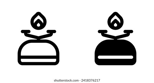 Editable portable stove vector icon. Part of a big icon set family. Perfect for web and app interfaces, presentations, infographics, etc