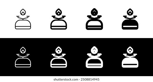 Editable portable stove vector icon. Part of a big icon set family. Perfect for web and app interfaces, presentations, infographics, etc