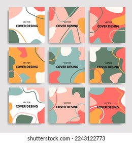 Editable post for social media in bright colors. The concept of promoting your product.