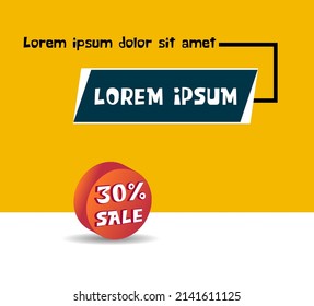 Editable post template for advertising on social networks. web banners for promotion.