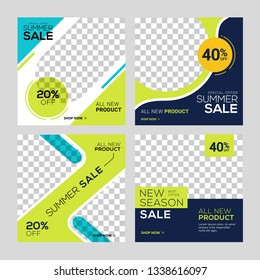 Editable Post Template Social Media Banners for Digital Marketing