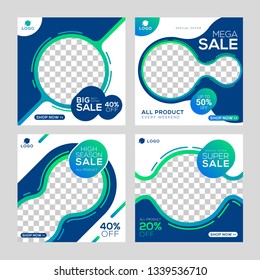 Editable Post Template Social Media Banners ad for Digital Marketing