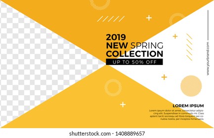Editable Post Template Social Media Banners for Digital Marketing. Promotion Brand Fashion. Stories. Streaming. Vector Illustration 