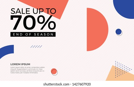 Editable Post Template Social Media Banners for Digital Marketing. Promotion Brand Fashion. Stories. Streaming. Vector Illustration 
