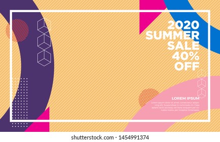 Editable Post Template Social Media Banners for Digital Marketing. Promotion Brand Fashion. Streaming. Vector Illustration 
