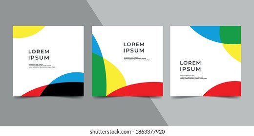 Editable Post Template Social Media Banners for Digital Marketing. Suitable for social media post and web ads promotion.