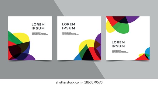 Editable Post Template Social Media Banners for Digital Marketing. Suitable for social media post and web ads promotion. Vector Illustration.