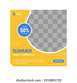 Editable Post Template Social Media Banners for Digital Marketing.