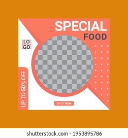 Editable Post Template Social Media Banners for Digital Marketing.