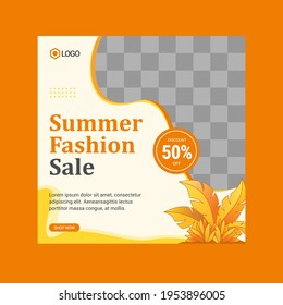 Editable Post Template Social Media Banners for Digital Marketing.
