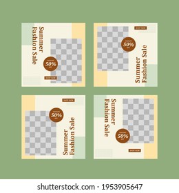 Bearbeitbare Post Template Social Media Banner für Digital Marketing.