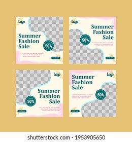 Editable Post Template Social Media Banners for Digital Marketing.