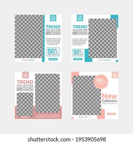Editable Post Template Social Media Banners for Digital Marketing.