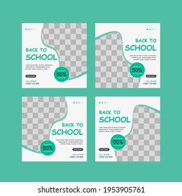 Plantilla de publicación editable Banners de medios sociales para marketing digital.