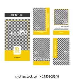 Editable Post Template Social Media Banners for Digital Marketing.