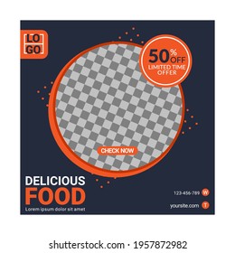 Editable Post Template Social Media Banners for Digital Marketing.