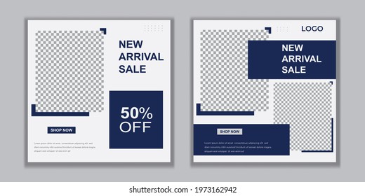 Editable Post Template Social Media Banners for Digital Marketing. Promotion Brand Fashion. etc