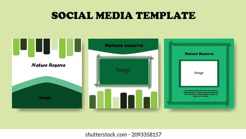 Editable Post Template Social Media Banners for Digital Marketing. Promotion Brand Fashion. Stories. Streaming. Vector Illustration - Vector ID 15