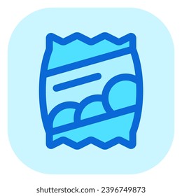 Editable potato chips bag vector icon. Part of a big icon set family. Perfect for web and app interfaces, presentations, infographics, etc